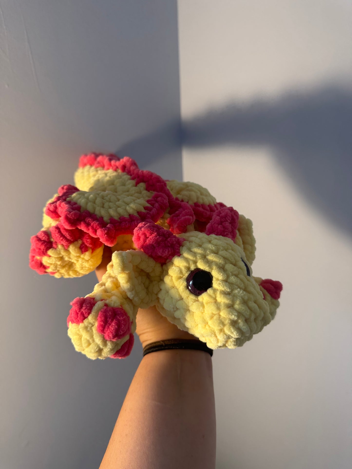 Extra Long Dragon Crocheted Amigurumi Plushie Toy/Collectible
