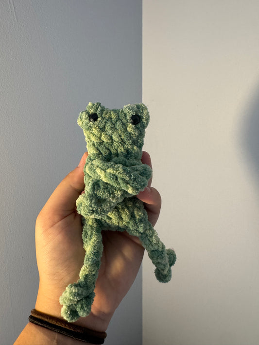 Leggy Froggy Crochet Plushie Toy