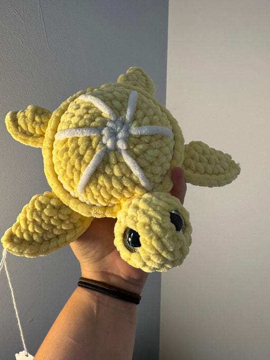 Large Crochet Fruit Turtle Amigurumi Toy