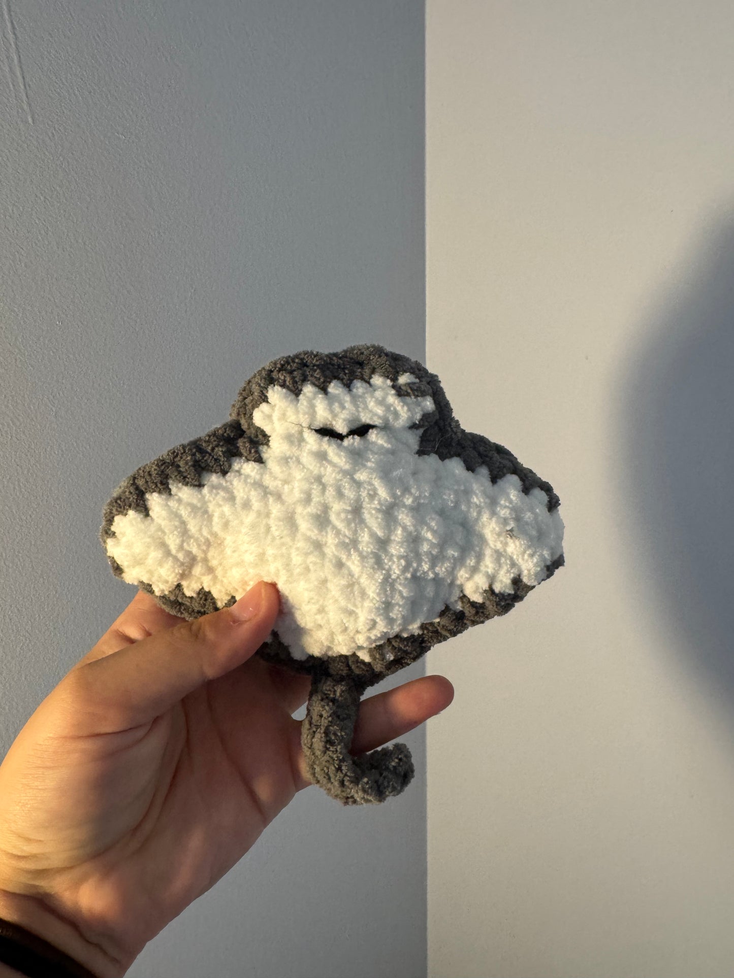 Crochet Stingray Plushie Amigurumi