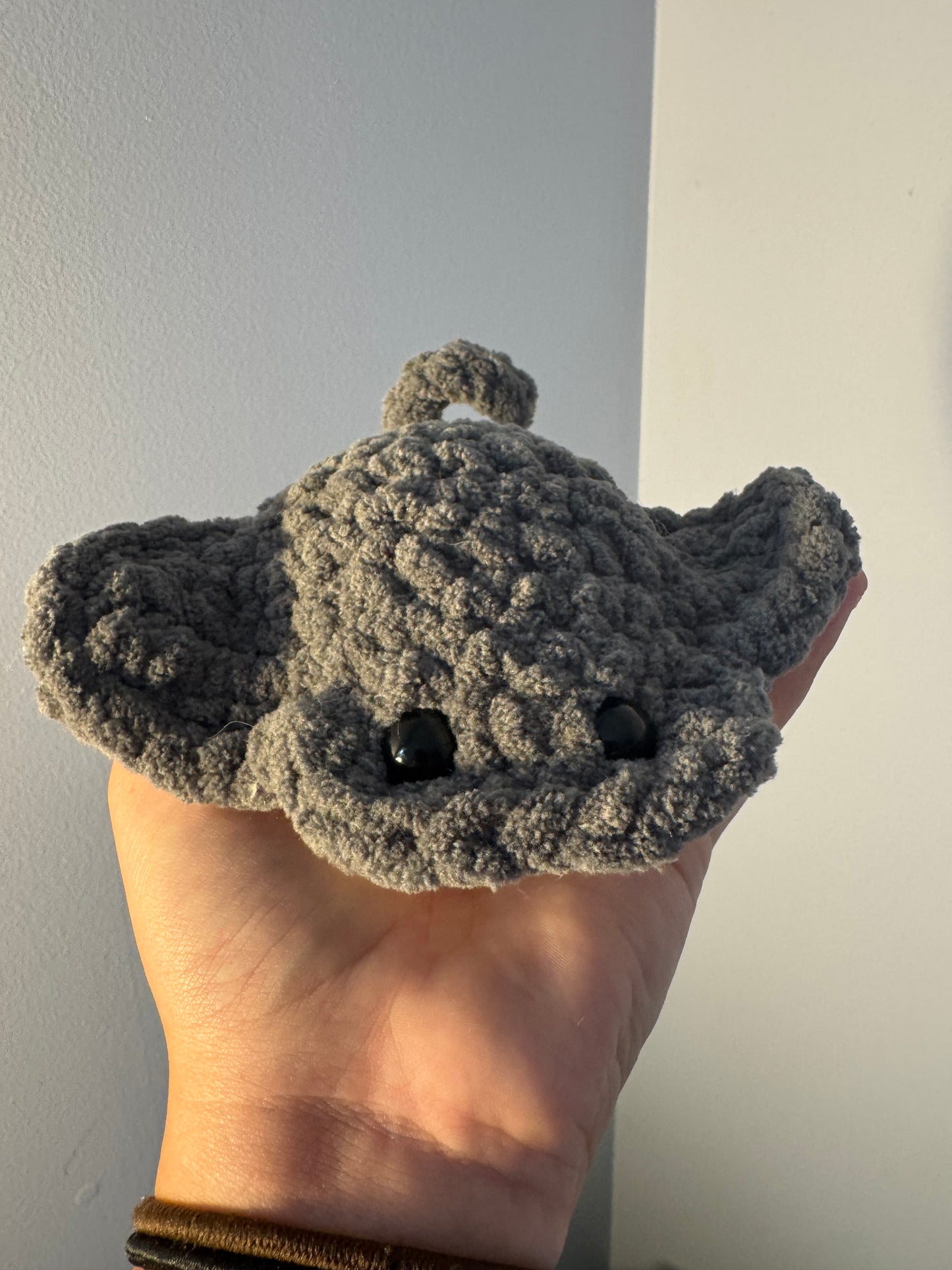 Crochet Stingray Plushie Amigurumi