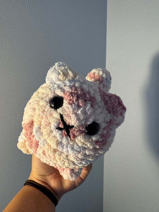 Large Crochet Loaf Cat Amigurumi