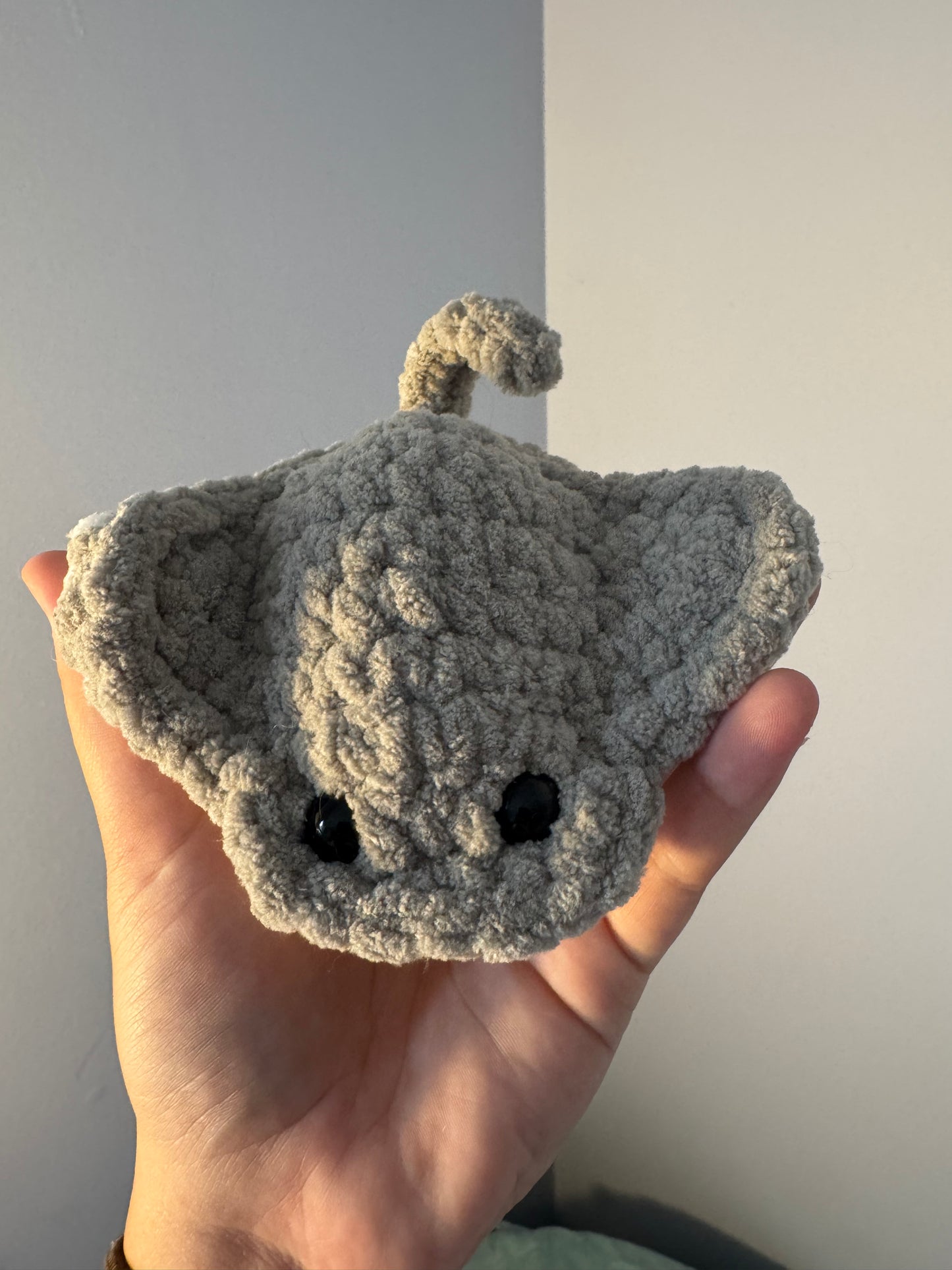 Crochet Stingray Plushie Amigurumi