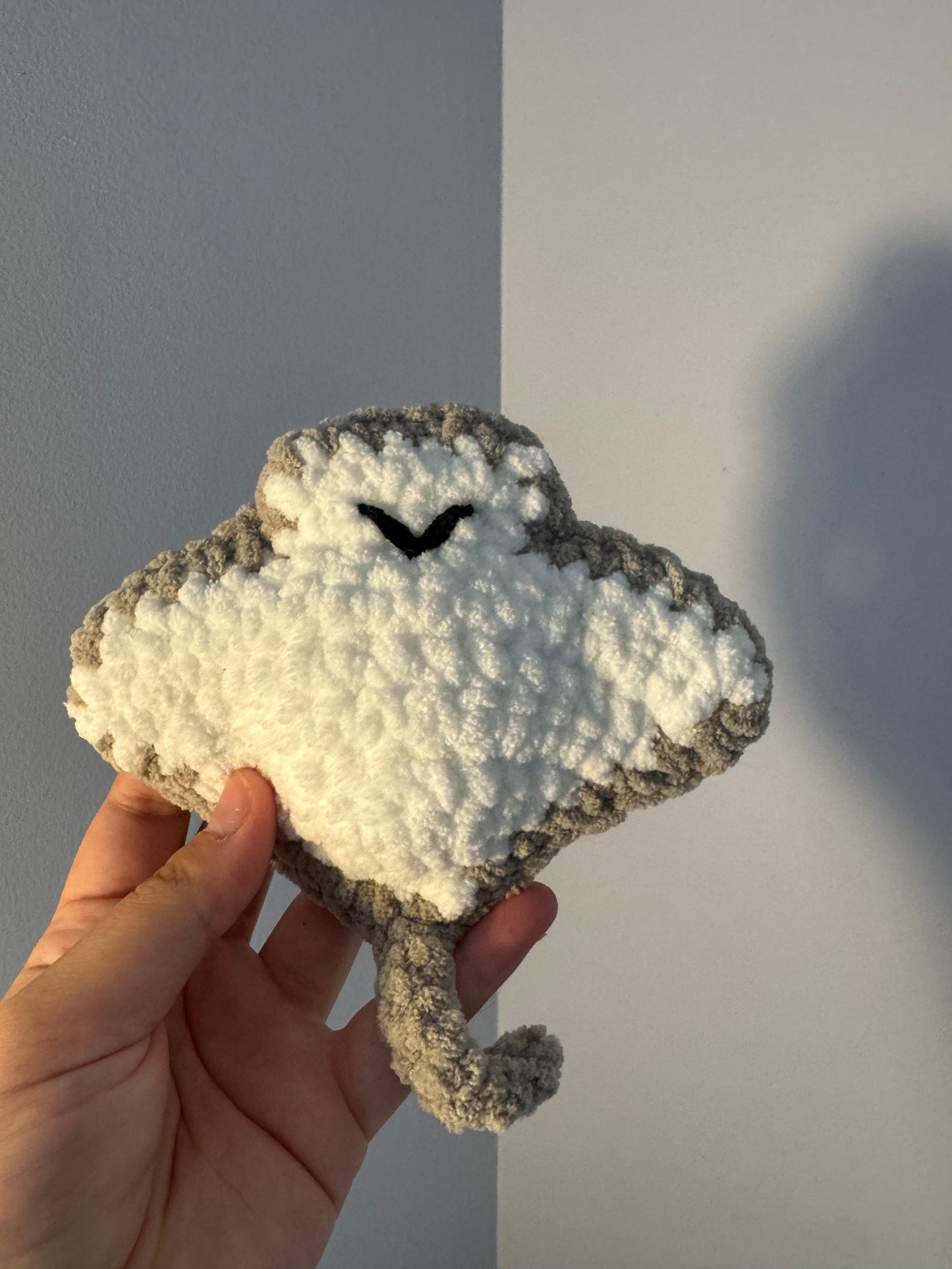 Crochet Stingray Plushie Amigurumi
