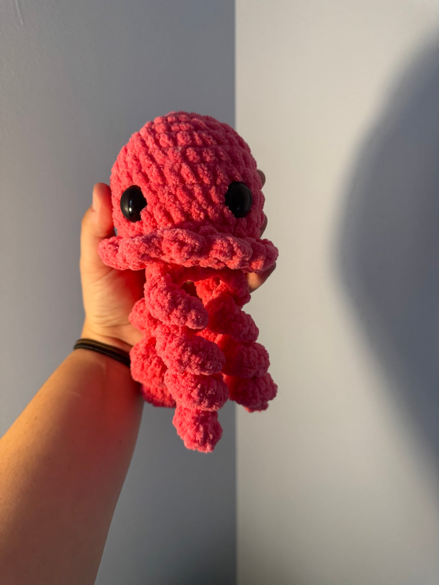 Medium Jellyfish Amigurumi Plushie Toy