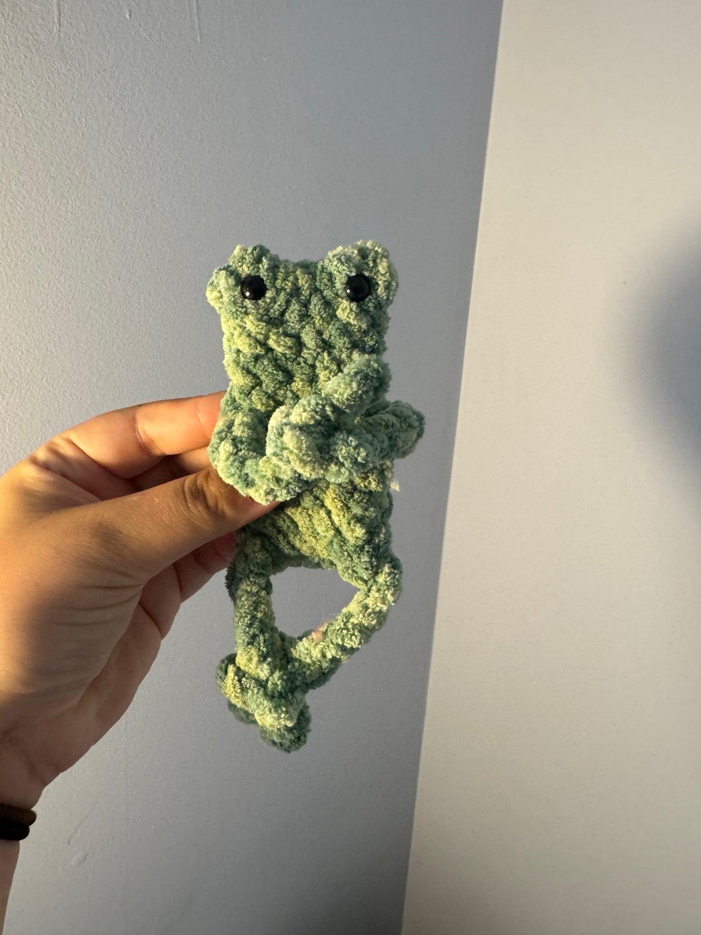 Leggy Froggy Crochet Plushie Toy